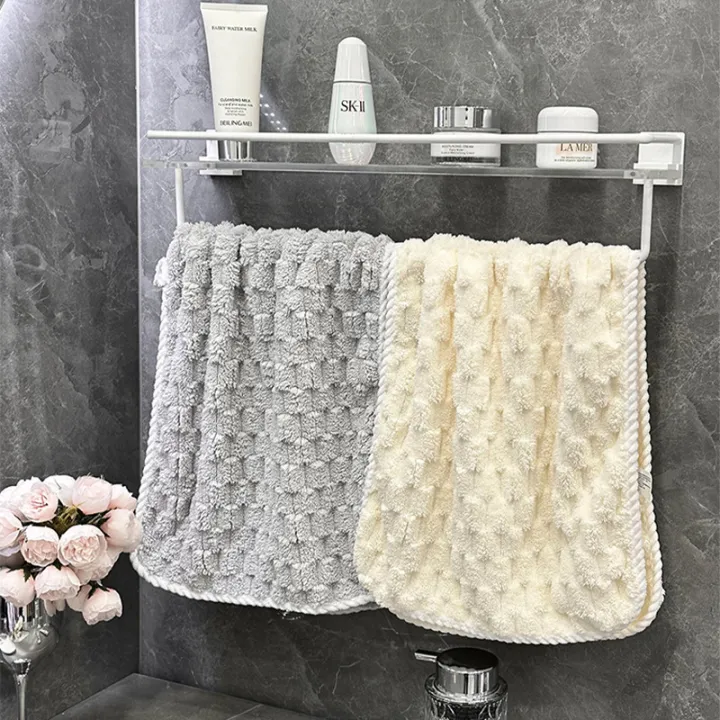 Towel face wash household absorbent lint bath towel small square towel high quality coral velvet children's face towel face towel