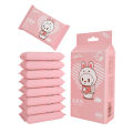 Ultra mini portable baby wipe buttocks, household wet toilet paper, adult private care hygiene wipes.