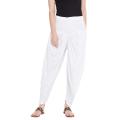 Authentic China Linen Dhoti Pants for Women - Lightweight, Breathable, Versatile Maternity/Leisure Wear.