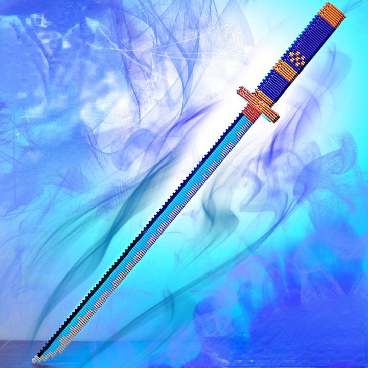 Lego%20blocks%20Japanese%20anime%20One%20Piece%20Sauron%20Katana%20building%20blocks%20children's%20toys%20adults%20-%20Image%207