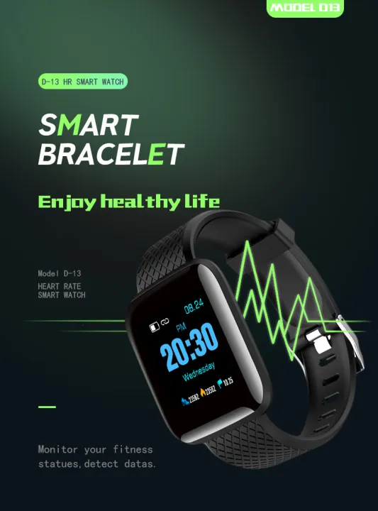 116%20Plus%20Smart%20Watch%20Heart%20Rate%20Watch%20Smart%20Wristband%20Sports%20Watches%20Smart%20Band%20Waterproof%20Smartwatch%20Android%20All%20Compatible%20-%20Image%203