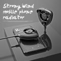 Portable fl02 universal portable mobile phone gaming cooler radiator heat cooling fan phone cooler quick removal. 