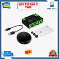 QCY T13 ANC 2 TWS Earphones 2nd Generation 4 Mic 28dB ANC Up to 30 hours Playtime with ANC off BT 5.3 68ms Gaming Mode IPX5 Waterproof 10mm Dynamic Driver Wireless Bluetooth Earbuds. 