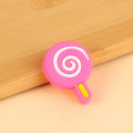Cartoon Lolly Shape Tennis Racket Shockproof Absorber Silicone Shock Absorption Tennis Racket Shock Pad Anti-Vibration Dampeners.