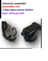 Universal Car Mount Holder for Mobile Phone with Suction Cup Rotating 360 Degree.