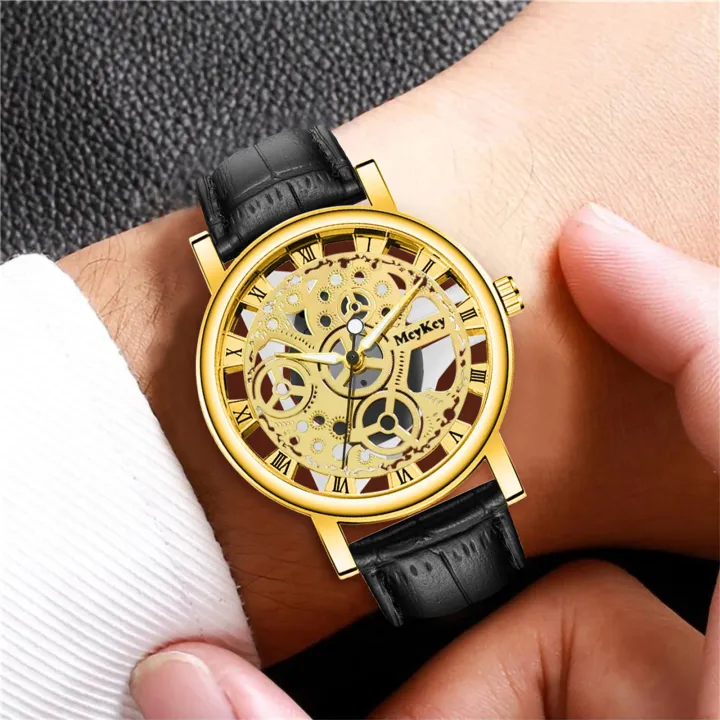 WRM10%20-%20PU%20Leather%20Wrist%20Watch%20For%20Men%20-%20Brown%20-%20Image%204