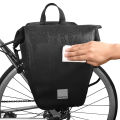20L Waterproof Cycling Trunk Bag Bicycle Rear Rack Bag Bike Pannier Bag Travel Bag. 