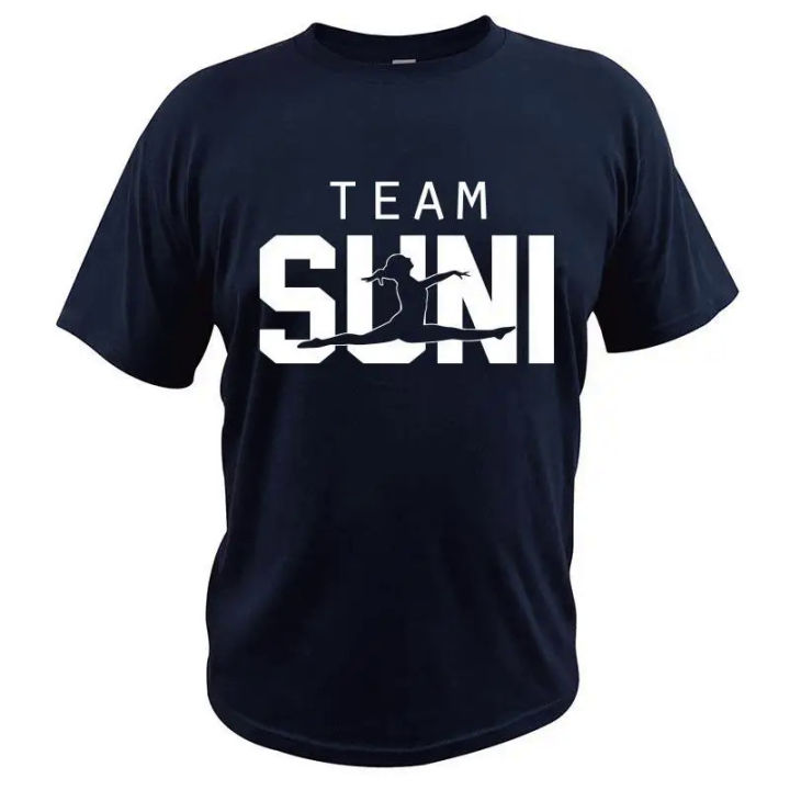Team Suni Sunisa Lee T Shirt Gymnastics Gold Medal Winner T-Shirt EU Size High Quality Summer Soft Tops