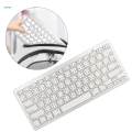 Ultra Thin Bluetooth Keyboard 78 Keys Wireless Keyboard for IOS / Android / Windows 285x 120x18mm. 