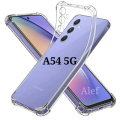 for Samsung Galaxy A54 5G transparent back cover. 