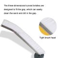 (New)2 PCS Car Window Door Corner Brush Cleaning Car Crevice Brush. 