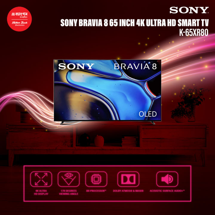 SONY%20BRAVIA%208%7C%2065%20INCH%20OLED%204K%20HDR%20%7C%20SMART%20GOOGLE%20TV%20-%20K-65XR80%20-%20Image%203