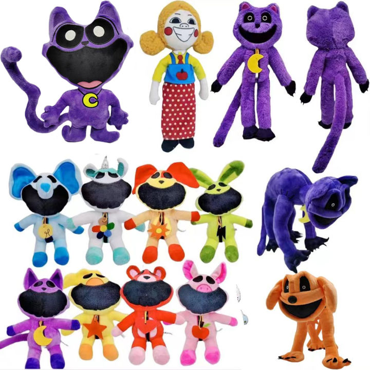 45style Catnap Plush Zoonomaly Plush Toy Hopscotch Catnap Bearhug Plushie Doll Decoration Kawaii Stuffed Toy for Kids