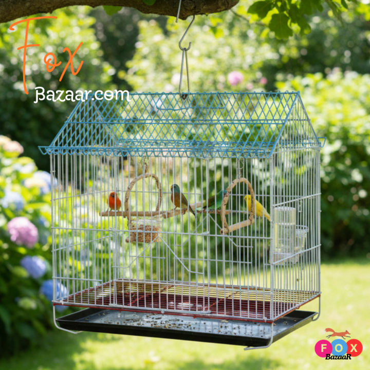 Code-%206057%20-%20House%20Shape%20Bird%20Color%20Full%20metal%20wire%20cage%20for%20Foldable%20Pet%20Carrier/House%20%20bird%20cage,bird%20accessories,bird%20food,bird%20toys,bird%20nest,bird%20harness,bird%20cage%20big%20size,bird%20feeder,bird%20house,bird%20cage%20decoration,bird%20cage%20big%20size%20steel,cage%20sm%20-%20Image%202