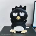 【Abandon】Sanrio Bad Badtz Maru Plush Toy Soft Cute Japanese Style Anime Black Penguin Doll Hug Plushies Birthday Gifts Girl 30/40/60cm.
