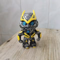 Transformers5Optimus Prime Bumblebee Car Garage Kits Ornaments Car Accessories Vehicular Use High-End Men's Personality. 