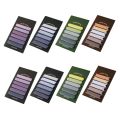 Adhesive Notes120 Sheets 6 Colors Morandi Gradient Color Sticky Notes Memo Pad Lable Sticker Bookmarks Notepad for Strip Index Tabs Writable Page Marking Classify File. 