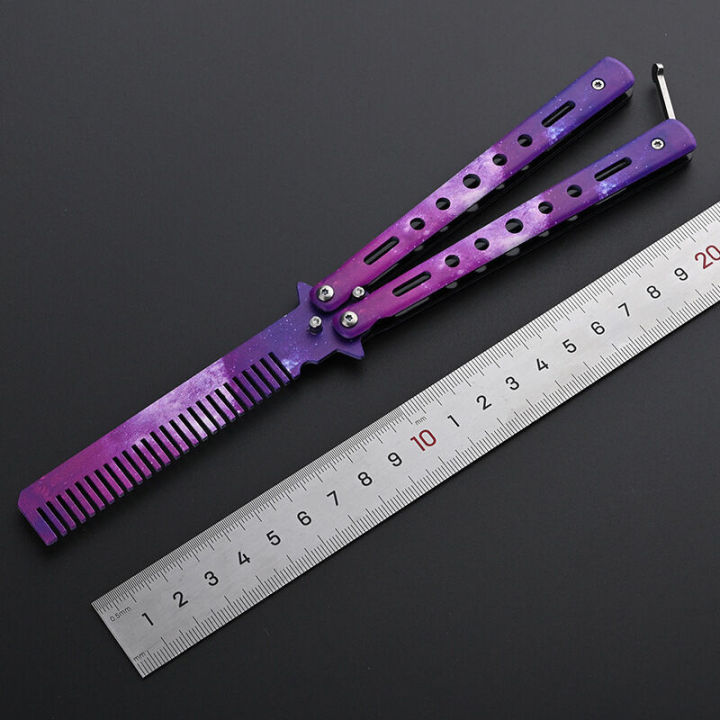 Butterfly%20All%20Steel%20Unbladed%20Outdoor%20Folding%20Comb%20CSGO%20Peripheral%20Fantasy%20Hands%20Swing%20Practice%20Novice%20Training%20Knife%20-%20Image%203