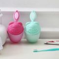 Cute Baby Bath Mug Shampoo Cup Baby Plastic Cartoon Bear Shape Bath Rinse Shower Cup Newborn Wash Hair Shower Spoon Child Handheld Safty Shampoo Cup. 
