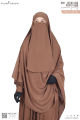 Glam Touch Extra Coverage- Rufi One Loop Ready Hijab Niqab Set.