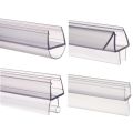 Bath Shower Screen Door Seal Strip 4 to 12mm Rubber Glass Door Weatherstrip Portable Window Glass Fixture Accessories Household. 