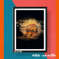 Premium Quality - Wall frame with glass for home decoration with printed posters - Sustainable Option - Exclusive Experience. 