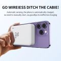 Tranyoo F25 Wireless Power Bank 10000mAh PD 20W QC 3.0 Super Fast Charging MagSafe Strong Magnetic Attraction 15W Wireless Automatic Sensing With Stand For iPhone Samsung Galaxy Google Universal Compatibility Powerbank. 