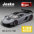 1:24 Koenigsegg Jesko Die-Cast Vehicles Alloy Model Car Toys For Gift Collection.