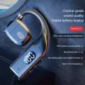 【Hengli jewelry story】(New) Bluetooth business headphone earhook headset wireless sport earphone single earphone.