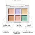 Six Color Concealer Permanent Concealer Stick Waterproof Concealer Makeup Remover Tray Concealer. 