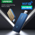 UGREEN AX1800 USB WiFi 6 Adapter for PC Laptop 1800Mbps 5G 2.4G Dual Band WiFi Dongle High Speed USB 3.0 Wireless Network Adapter Plug and Play for Windows 10/11. 