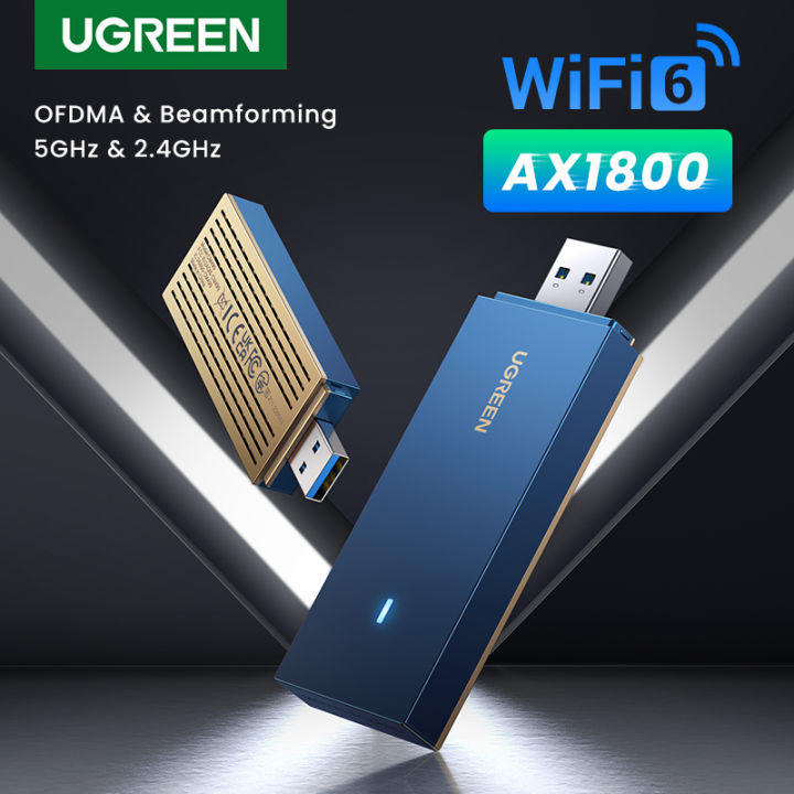 UGREEN%20AX1800%20USB%20WiFi%206%20Adapter%20for%20PC%20Laptop%201800Mbps%205G%202.4G%20Dual%20Band%20WiFi%20Dongle%20High%20Speed%20USB%203.0%20Wireless%20Network%20Adapter%20Plug%20and%20Play%20for%20Windows%2010/11%20-%20Image%202