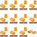 1Pair XT30 Connector Male Female 1-Pair For Charging Lipo Battery Heavy Current Power Supply RC XT 30 Jack Socket Housing Plug ESC Lead.