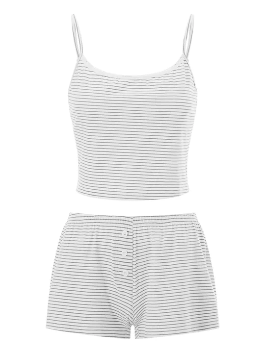 Waist%20shorts,%20loungewear,%20vest%20tops,%20elastic%20shi,%202-piece%20CHRONSTYLE%20women's%20pajamas%20set,%20stripe%20print,%20crop%20top,%20suspenders,%20soft%20pajamas,%20pajamas%20-%20Image%206