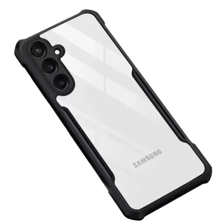 For%20Samsung%20Galaxy%20S24%20Protective%20Black%20Border%20Crystal%20Clear%20Xundd%20Mobile%20Back%20Case%20Cover%20-%20Image%205