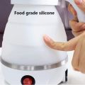 Travelling Folding Kettle Electric Silicone Foldable Water Kettles Compression Leak Proof Portable Mini Kettle. 