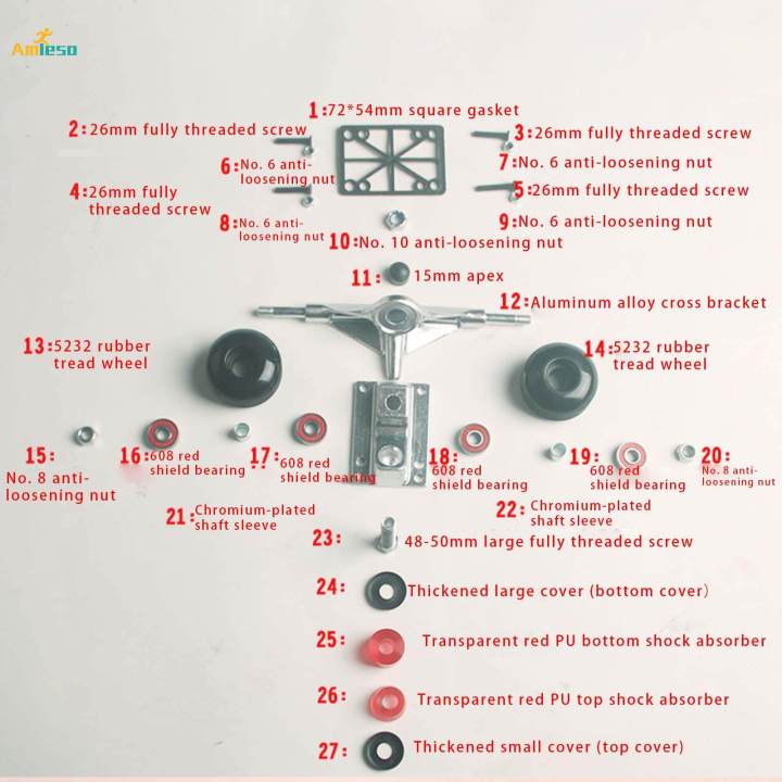 Skateboard%20Trucks%20and%20Wheels%20Set,%2052mm%20Skateboard%20Wheels%20and%20Bearings%20Set,%20Skateboard%20Trucks%205",%20Skateboard%20Riser%20Pads,%20Skateboard%20Hardware%20Set%20-%20Image%203