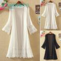【Value Bundle】 Crochet Cardigan Sheer Hot Summer Cardigan Kimono Shawl. 