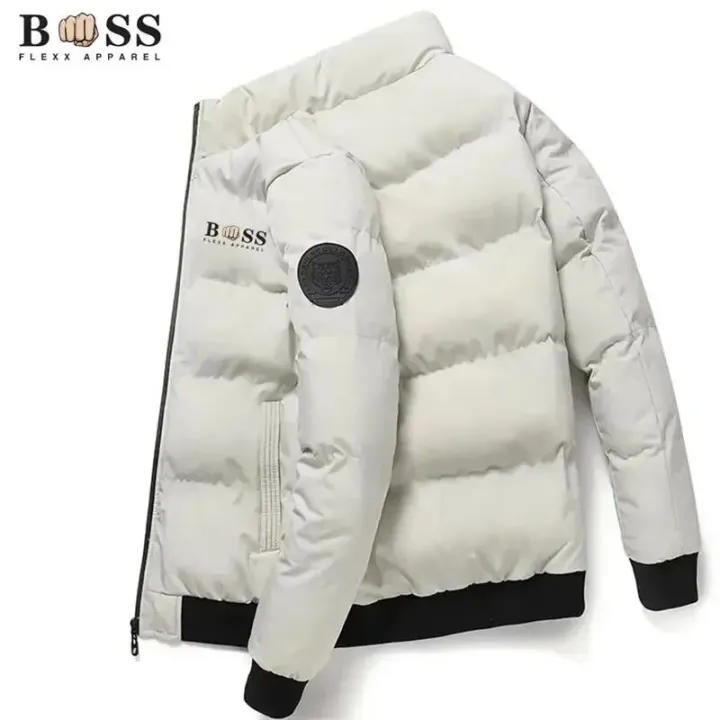 BSS%20FLEX%20APPAREL%20Printed%20Men's%20Jacket,%20Fashionable%20Casual%20Thickened%20Jacket,%20Standing%20Collar,%20Cold%20Resistant%20Cotton%20Jacket,%20-%20Image%202