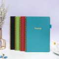 Notebooks Agendas Planner Meeting Record Book Business Meeting Office Notebook Student Meeting Notebook Blue. 