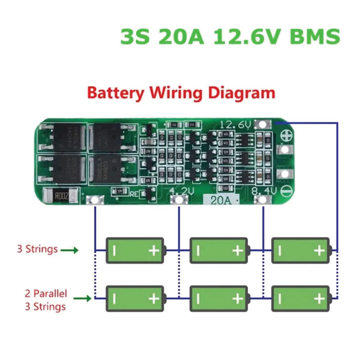 3S%20BMS%2012V%2020A%2011.1V%20-%2012.6V%206%20Cell%2018650%20Lithium%20Battery%20Charging%20Protection%20Board%20Battery%20Management%20System%20Module%20-%20Image%203