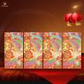 4Pcs Chinese Lunar Year Red Envelopes Lucky Money Envelope for Party Supplies Baby Shower Chinese. 