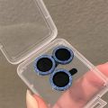 Sparkling Diamond Lens Protector For iPhone 11 12 13 Pro Max Mini Premium HD Metal Ring Aluminum Lens Screen Protect. 
