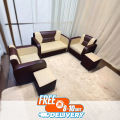 Straight-backed Snug Sofa Set with Tool (2+2+1).