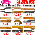 5Pcs Main Board Flex Cable For samsung a32 connector Galaxy A21S A51 A32 A42 A52 A72 Note 10 Lite 20 Ultra Flex Cable. 