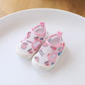 Baby spring summer children's soft soles, baby and 0-3 years old, toddler shoes, single mesh.