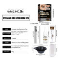 Eyelashes Eyebrow Eyelash Dye Paste Tint Kit Professional Permanent Mascara Color Brow Lashes Dye Set. 