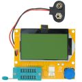 LCR-T4 Digital Component Tester Transistor Diode Triode Capacitance Resistance E.S.R Meter MOS PNP NPN Checker With LCD Display LCR-T4 Component Testers Tools.