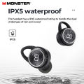 Monster Clarity 101 AirLinks Clear Talk TWS Earphoens Bluetooth Wireless Headphones ENC Noise Reduction In-ear Headset with Mic. 