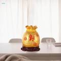 Resin Piggy Bank Money Box Statue Feng Shui Ornament for Bedroom Living Room Decor. 